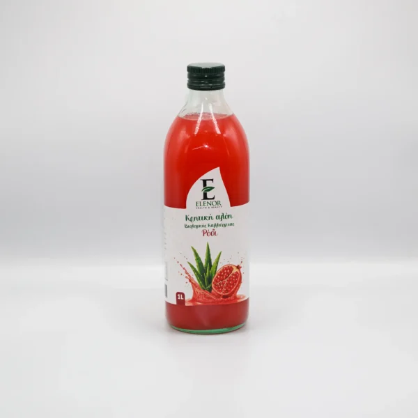 πόσιμη αλόη ELENOR με γεύση ρόδι